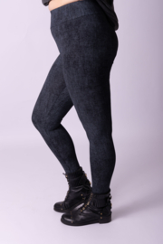 Legging Roksana zwarte skinny jeans look