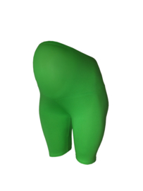 Legging kort fel groen zwangerschap