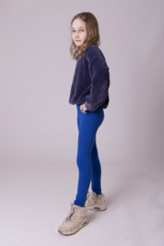 Kobaltblauwe meisjes legging