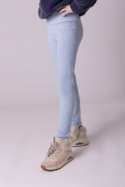 Meisjes legging  jeans light blue