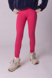 Fuchsia roze meisjes legging maten 98, 128, 140, 146