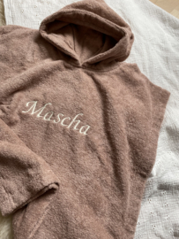 Poncho pink stone
