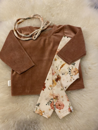 Longsleeve velvet Peach