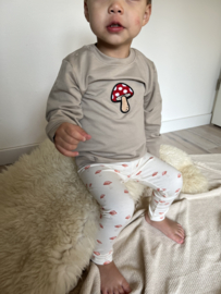 Trui paddenstoel beige