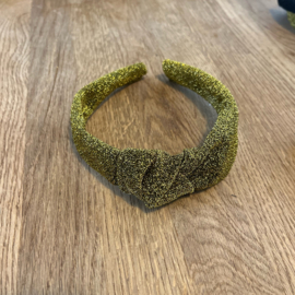Diadeem goud glitter