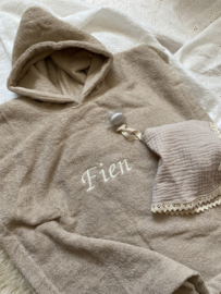 Poncho beige
