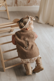 Gilet teddy Sand