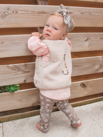 Gilet teddy beige