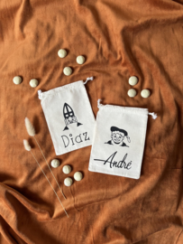 Pepernoten zakje beige