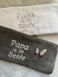 Vaderdag handdoek beige