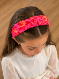 Diadeem panter roze
