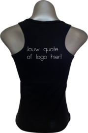 Tanktop met naam of logo