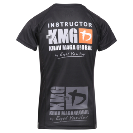 KMG Performance T-shirt - Sublimatiedruk - Instructor - Zwart - Dames