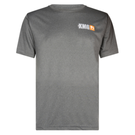 KMG T-shirt, dry-fit, dark grey
