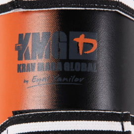 KMG Forearm Protectors - PU - black, orange