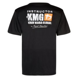 KMG Instructor shirt, dry-fit, black