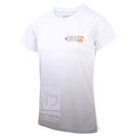 KMG Performance T-shirt - Sublimatiedruk - Beginner/P1/P2 - Wit - Dames