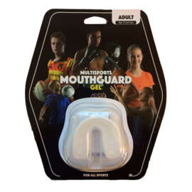 Multisports Gel Mouth Guard, Adult 12+
