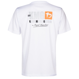 KMG T-shirt, dry-fit, white