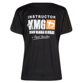 KMG Instructor T-shirt - dry-fit - black - ladies