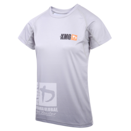 KMG Performance T-shirt - Sublimatiedruk - P3/P4/P5 - Lichtgrijs - Dames