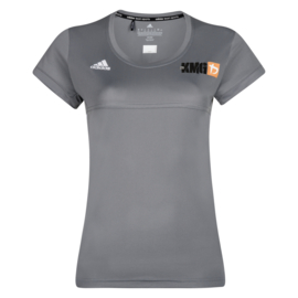 Adidas Climalite - KMG T-shirt, women, light grey