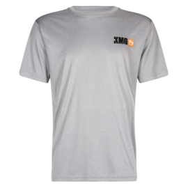 KMG T-shirt, dry-fit, light grey