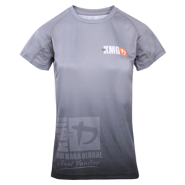 KMG Performance T-shirt - Sublimatiedruk - G Levels - Donkergrijs - Dames
