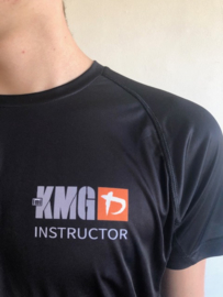 KMG Performance T-shirt - Sublimatiedruk - Instructor - Zwart - Heren