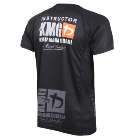 KMG Performance T-shirt - Sublimatiedruk - Instructor - Zwart - Heren