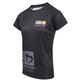 KMG Performance T-shirt - Sublimatiedruk - Instructor - Zwart - Dames