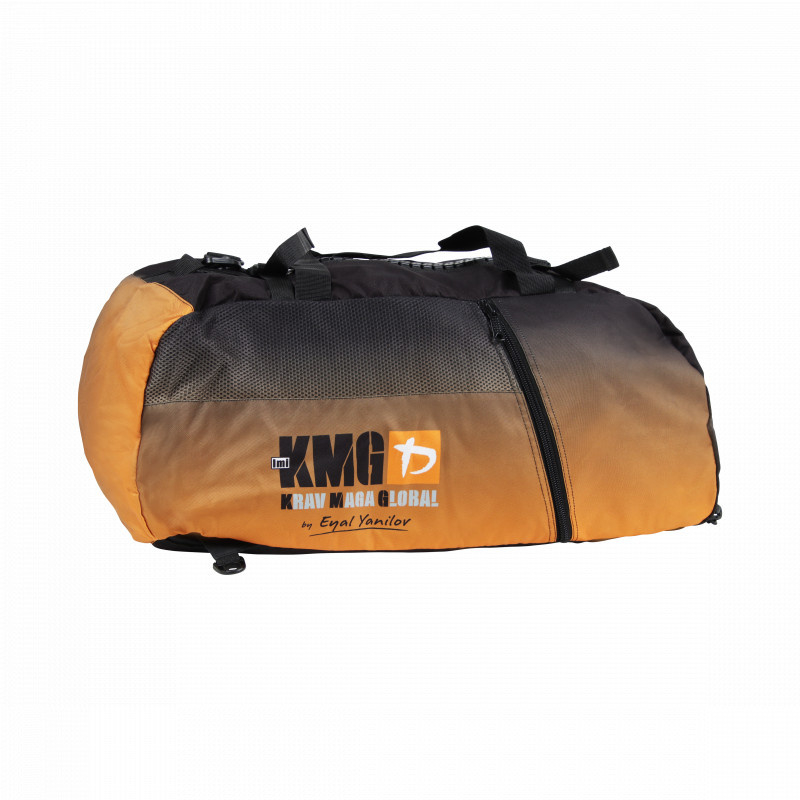 hardop Trillen Feest KMG Sporttas met Schouderriem - zwart en oranje - maat M | KMG - Krav Maga  Global | Krav Maga Shop Premium