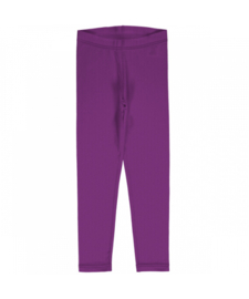 Maxomorra Legging Sweat Solid Violet