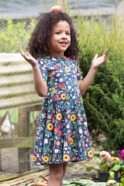 Frugi Sunshine Skater Dress Garden