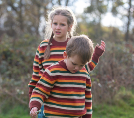 Hazel Rainbow Snuggly Knitted Jumper