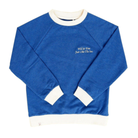 Alba sweatshirt Joy Is A Feeling Blue