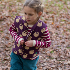 Berry Striped Long Sleeve T-Shirt