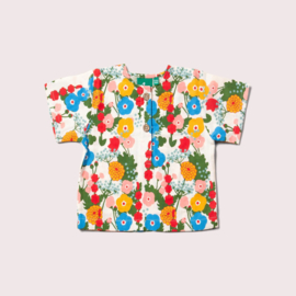 Flora and Fauna Loose Fit Henley Top
