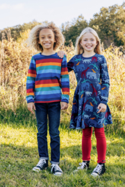 Villervalla legging Solid Basic Chili