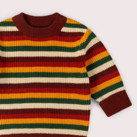 Hazel Rainbow Snuggly Knitted Jumper