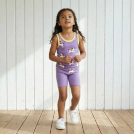 Maxomorra Shorts Cycling Solid Purple-korte legging