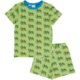 Maxomorra pyjama set korte mouw Grasshopper