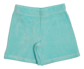 Duns Terry korte broek Button Blue