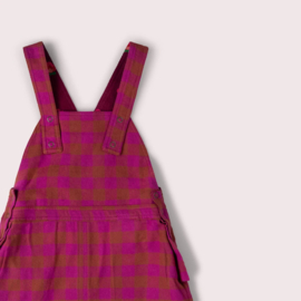 Pink Flowers Reversible Pinafore Dress