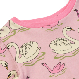 Småfolk longsleeve met zwaantjes