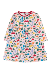 Frugi Amelia Dress Pelican Fun Guys