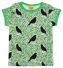 Duns Black Bird t-shirt groen