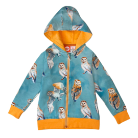 Curious Stories Hoodie Zipper Owls