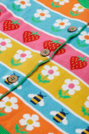 Frugi Robyn Fairisle Cardigan Daisy