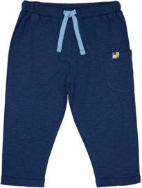 Loud + Proud broek slub jersey donkerblauw